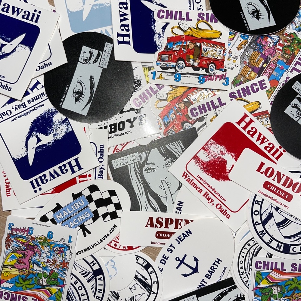 Brandy Melville Stickers (50)